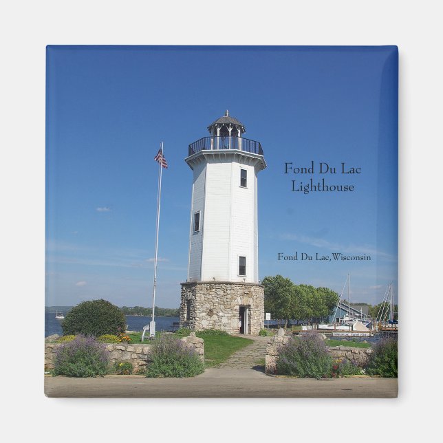Fond Du Lac Lighthouse magnet (Front)