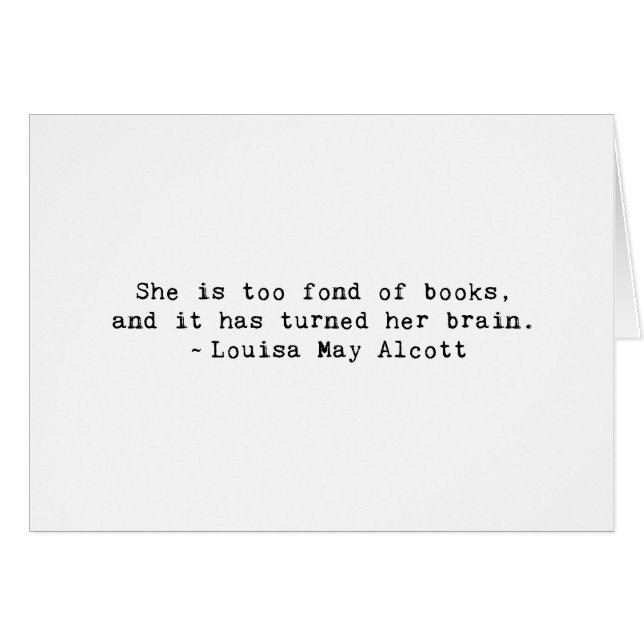 Fond of Books (Front Horizontal)