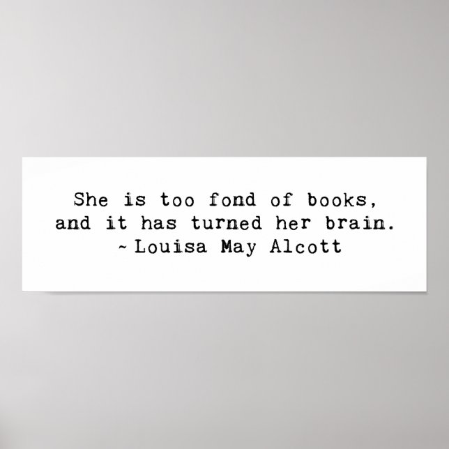 Fond of Books Poster (Front)