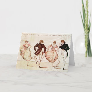 Fond of Dancing Card