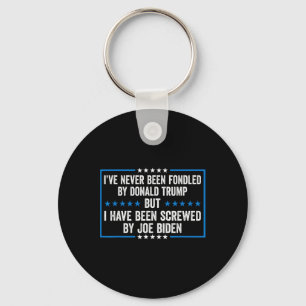 Fondled By Donald Trump But I've Been Screwed By B Key Ring
