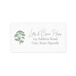 FONDNESS   Return Address Label