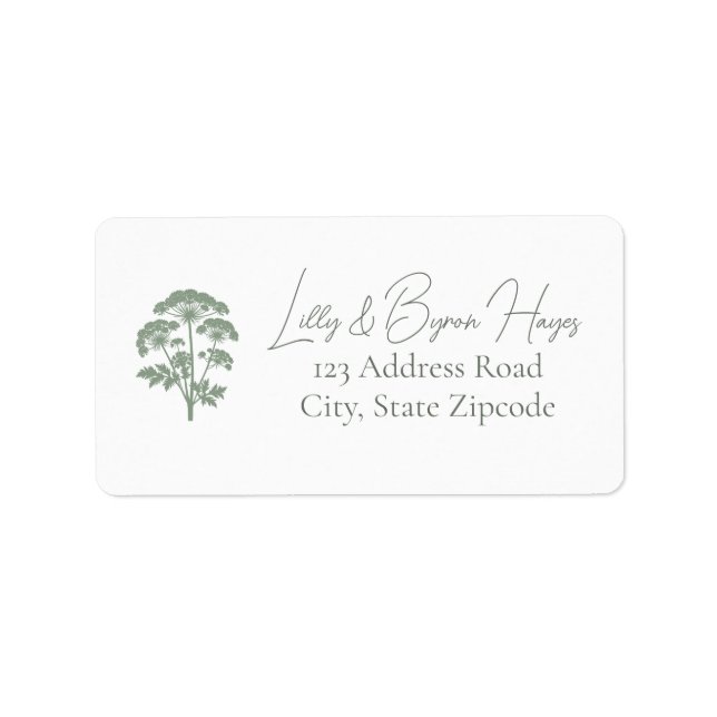 FONDNESS | Return Address Label (Front)