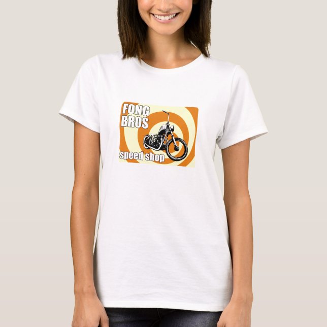 Fong Brother's Motorcycles T-Shirt (Front)