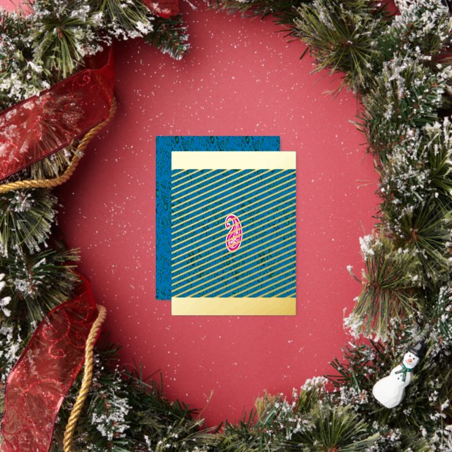 font, art, magenta, symbol, circle, pattern, logo, foil holiday postcard (Insitu)