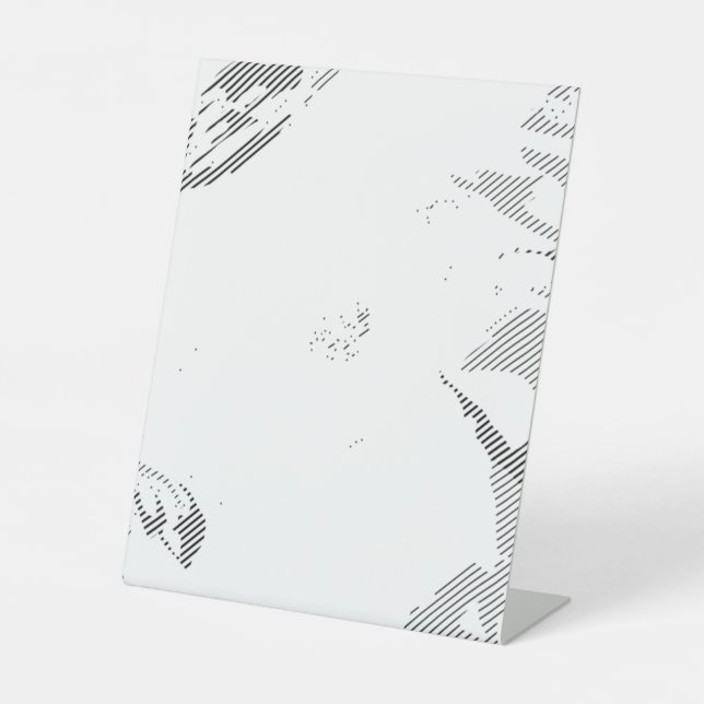  font, music, monochrome, circle, pattern, monochr pedestal sign (Front)