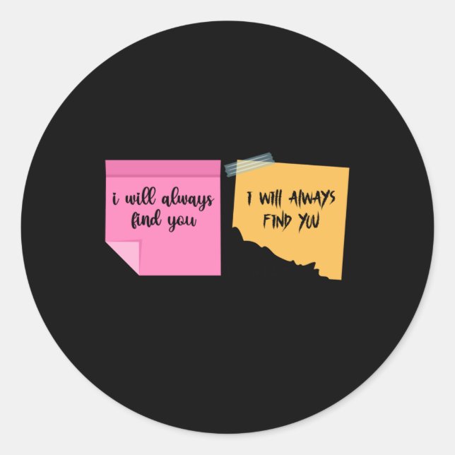 Font S Sticker  (Front)