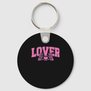 Font With Skeleton Hands Classic Key Ring