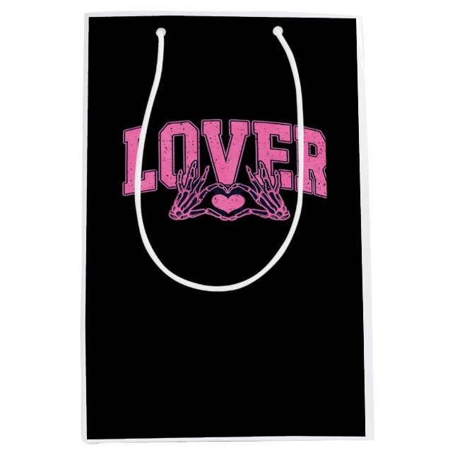 Font With Skeleton Hands Classic Medium Gift Bag (Front)