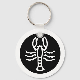 Font Zodiac: CANCER + your Colours & Ideas Key Ring