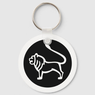 Font Zodiac: LEO + your Colours & Ideas Key Ring