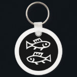 Font Zodiac: PISCES   your Colours & Ideas Key Ring<br><div class="desc">Funny and pretty Ideas by EDDA Froehlich / EDDArt | It's easily customised for your occasion by adding your own symbols, backgrounds, text details, font style, font size & colour. | For other ideas, designs & products feel free to contact me: contact@eddart.de or look here: www.zazzle.com/eddartshop* and here: www.zazzle.de/eddartiful* |...</div>