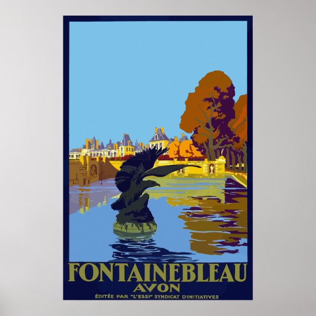 Fontaine Bleu - France Poster (Front)