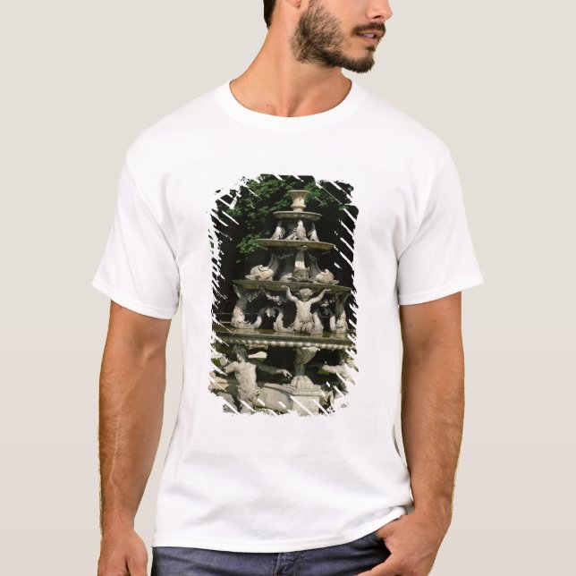 Fontaine de la Pyramide T-Shirt (Front)