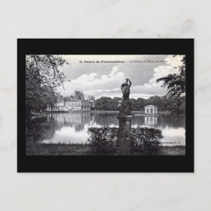 Fontainebleau Palace, France 1910 Vintage Postcard