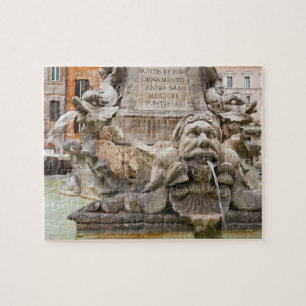 Fontana del Pantheon (1575) designed by Giacomo 2 Jigsaw Puzzle