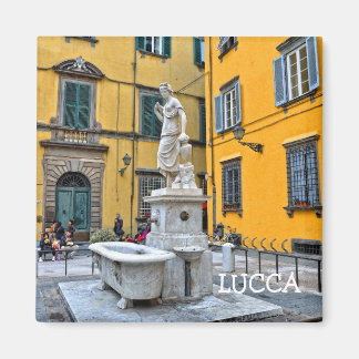 Fontana della Pupporona, Lucca, Italy Magnet