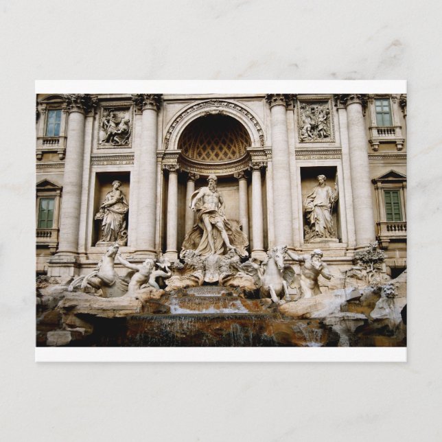 Fontana Di Trevi Postcard (Front)