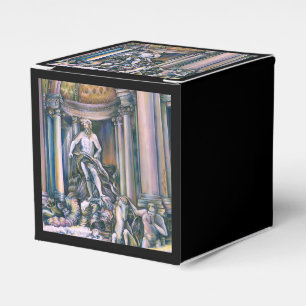 Fontana Di Trevi, Roma, Italy Favour Box
