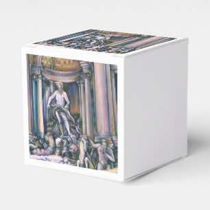 Fontana Di Trevi, Roma, Italy Favour Box