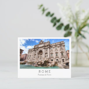 Fontana di Trevi, Rome Postcard