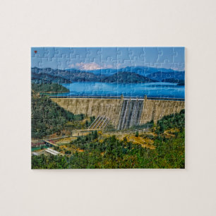 Fontana Falls North Carolina Jigsaw Puzzle