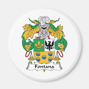 Fontana Family Crest Magnet
