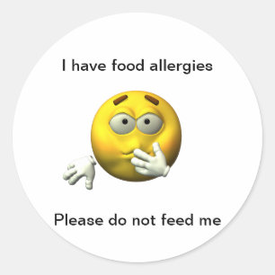 Food Allergy sticker