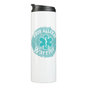 Food allergy warrior  thermal tumbler