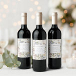 Food and Beverage Label Set<br><div class="desc">Capture the beauty of nature on your special day with our exquisite wildflower watercolor wedding wine label. Elegant, unique, and blooming with love. Use the text fields to personalise your design with your own wording and details. If you want to change the font style, colour or text placement, simply click...</div>