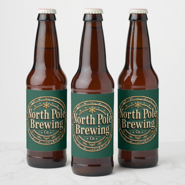 Food and Beverage Label Set (Bottles)