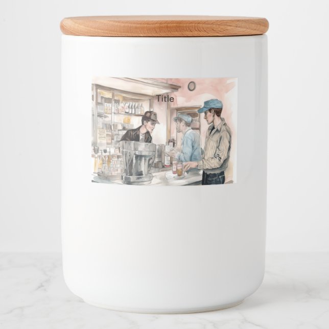 Food and Beverage Label Set (Front)