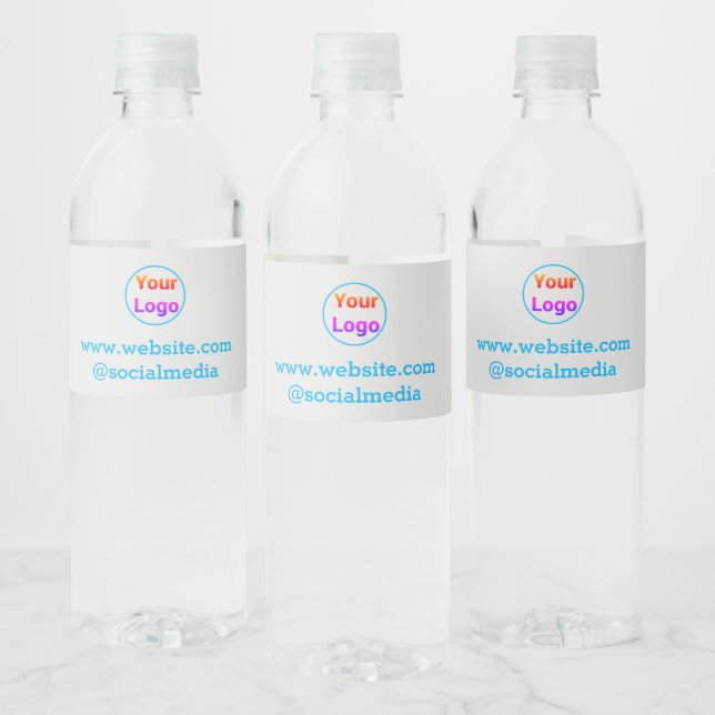 Food and Beverage Label Set (Bottles)