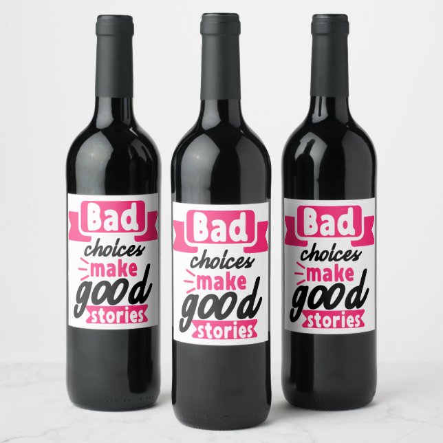 Food and Beverage Label Set (Bottles)