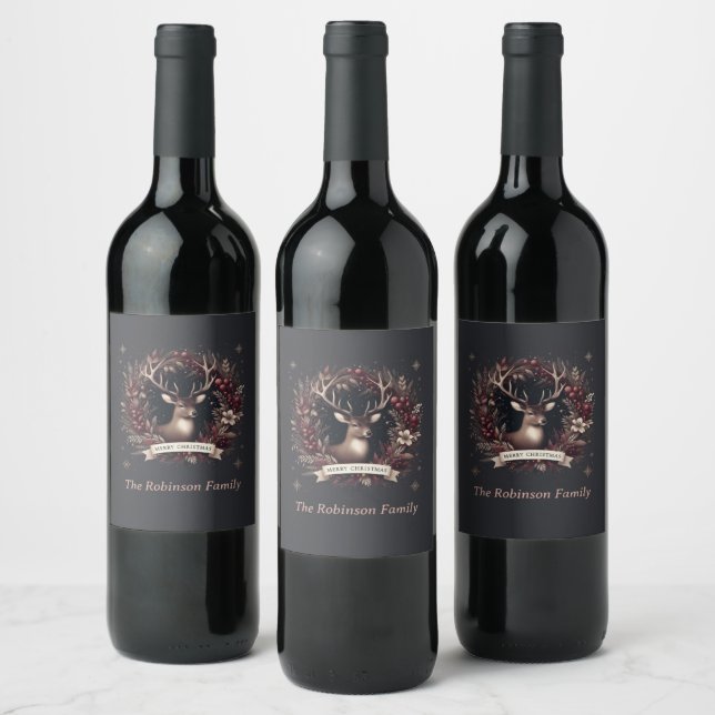Food and Beverage Label Set (Bottles)