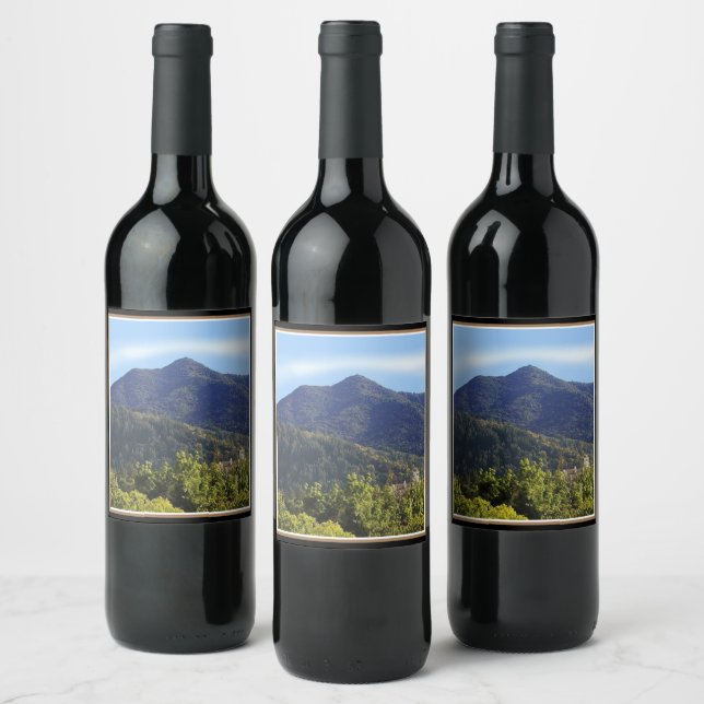 Food and Beverage Label Set Mt Tamalpais Church (Bottles)
