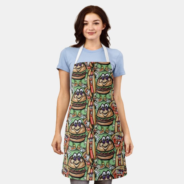 Food Apron (Worn)