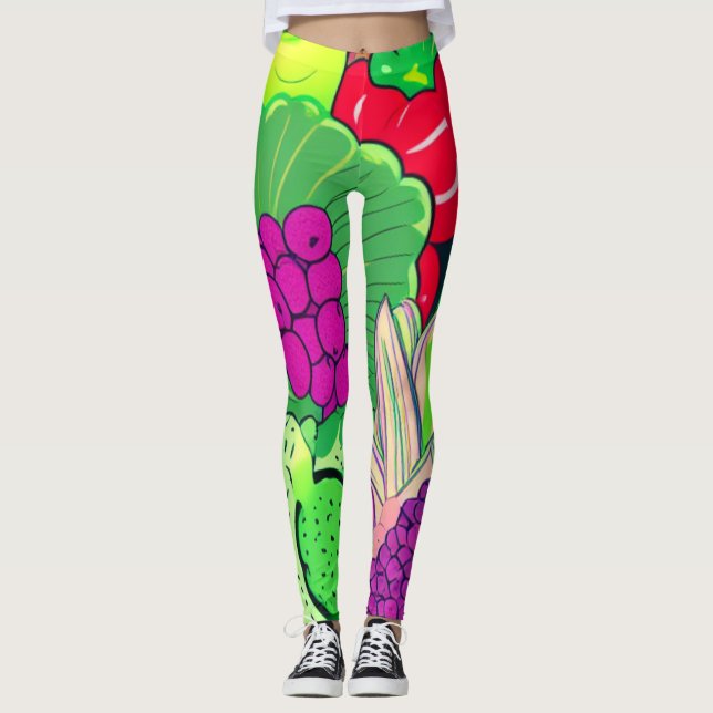 Food as Medicine Leggings (Front)