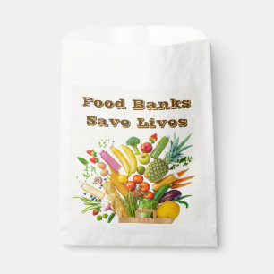 Food Banks Save Lives Favour Bags