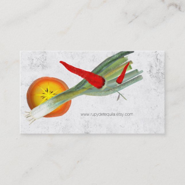 Food Business Card (Front)