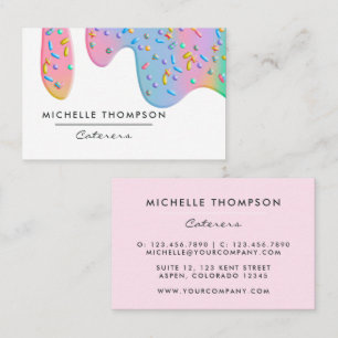 Food Catering Business Card