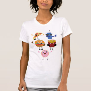 Food Characters T-Shirt