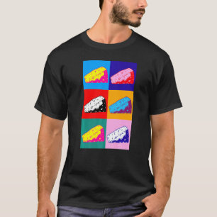 Food   Cheddar Cheese Snack Foodie Pop Cheese T-Shirt