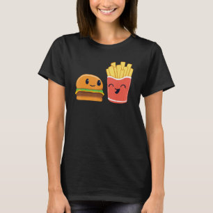 Food Cheeseburger and Fries Kids T-Shirt