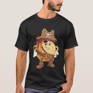 Food Chicken Nugget Pirate T-Shirt