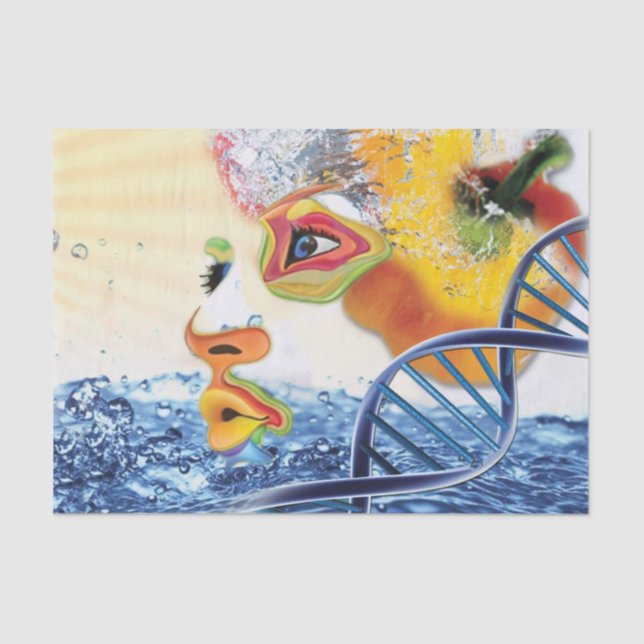 Food Consciousness  Tissue Paper (Front)