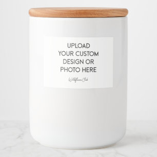 Food Container Label 3" x 2" (set of 10)