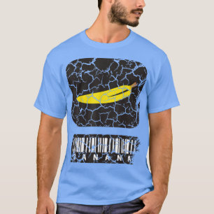 Food Cooking Foodie Banana Distressed T-Shirt