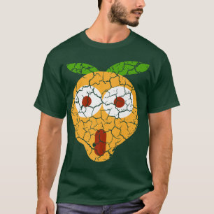 Food Cooking Foodie Orange Distressed T-Shirt