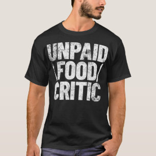 Food Critic Chef Cook doughnut party zoo birthday  T-Shirt